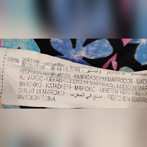 RETRO FLORAL MAXI DRESS NWOT - Picture 2 of 13